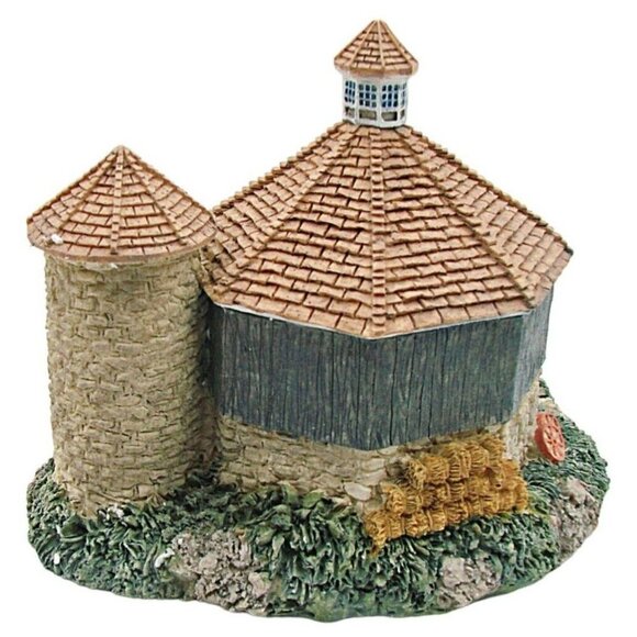 The Farmstead Collection O'Leary's Octagon Barn 1995 Figurine Farm Cottage Decor - Picture 2 of 14